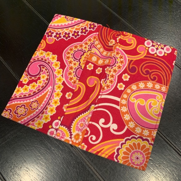Vera Bradley Check Book Cover - Picture 3 of 3